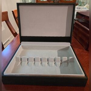 Black Flatware Cutlery Box